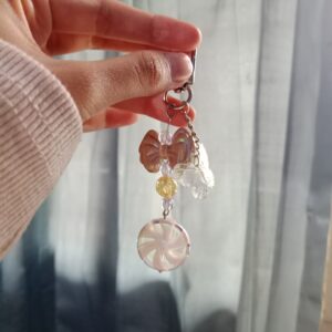 Bag Charm/Key Chain Rainbow Lollipop