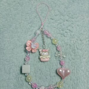 Strap Phone Pink Kuromi