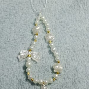 Strap Phone White Pearl