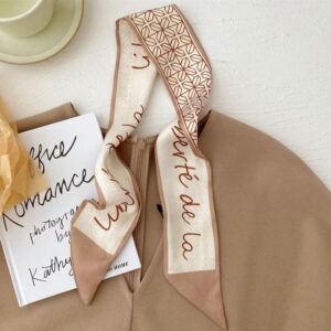 Mocha Veil Calm Scarf